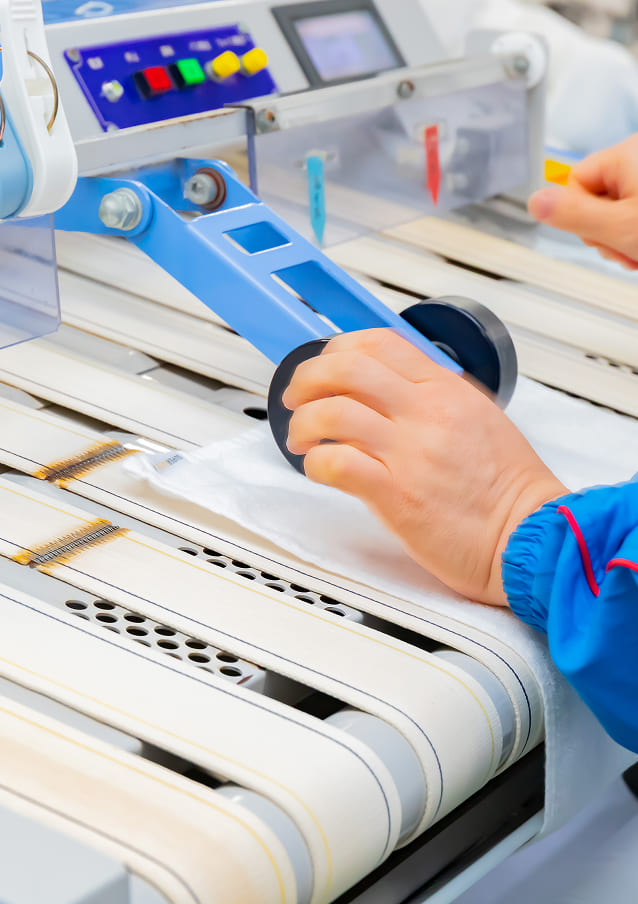 クリーニング作業の様子